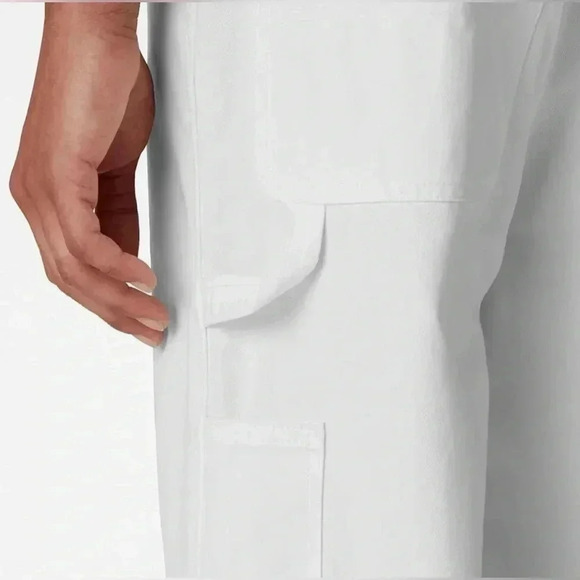 🆕Men’s White Dickies Overalls - Picture 5 of 16
